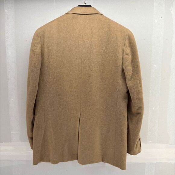 Vintage Southwick Camel Hair Blazer 42R Union Made In USA Dry Cleaned READ - Picture 4 of 9